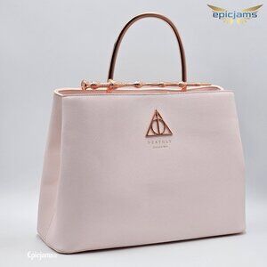 Loungefly Harry Potter Deathly Hollows Elder Wand Rose Gold Crossbody Handbag